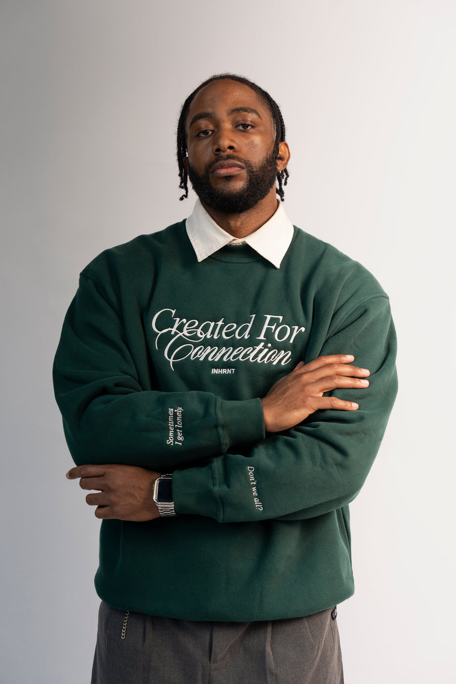 Created For Connection Heavyweight Crewneck