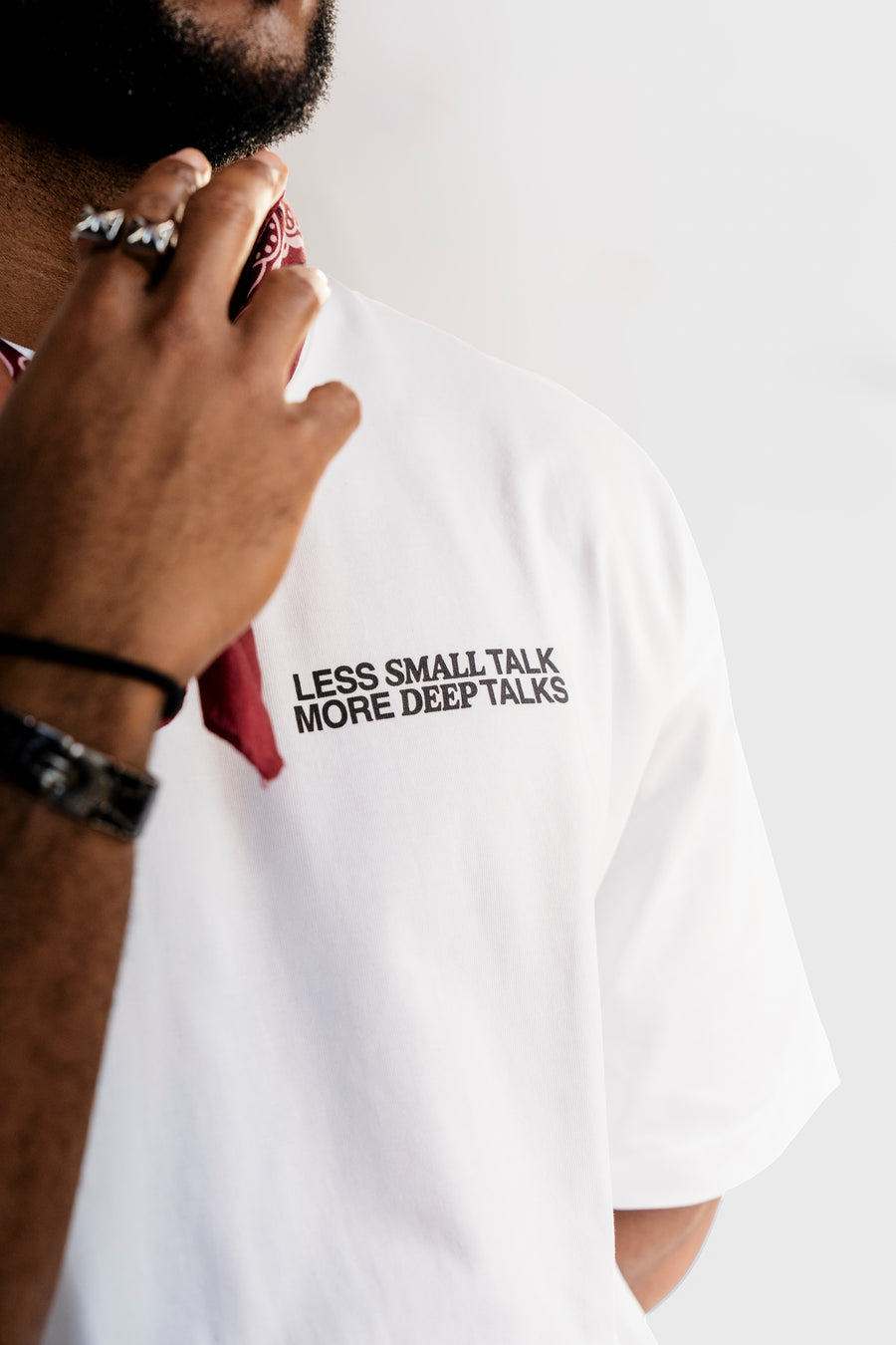 More Deep Talks Heavyweight Tee